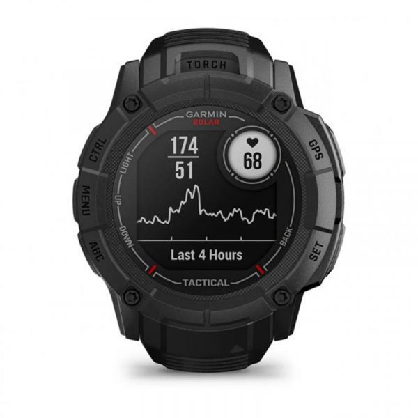 - Garmin Instinct 2X Solar Tactical Black (010-02805-74) -  3