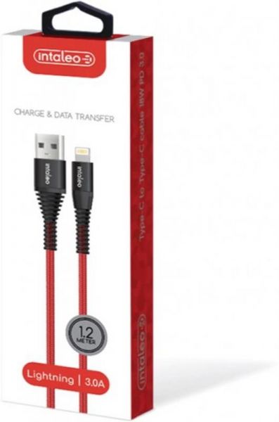  Intaleo CBRNYL1 USB - Lightning (M/M), 1.2 , Red (1283126559471) -  4