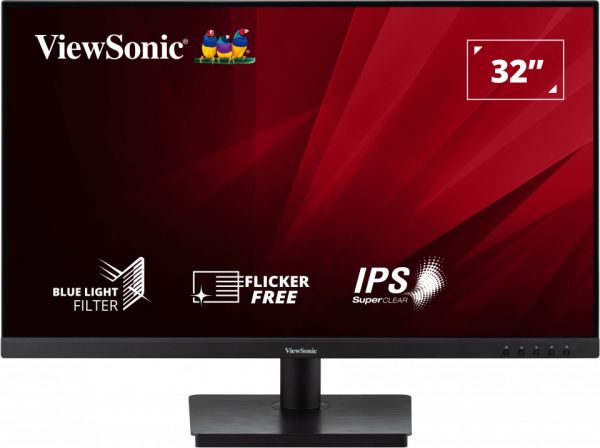  ViewSonic 31.5" VA3209-MH IPS Black -  1