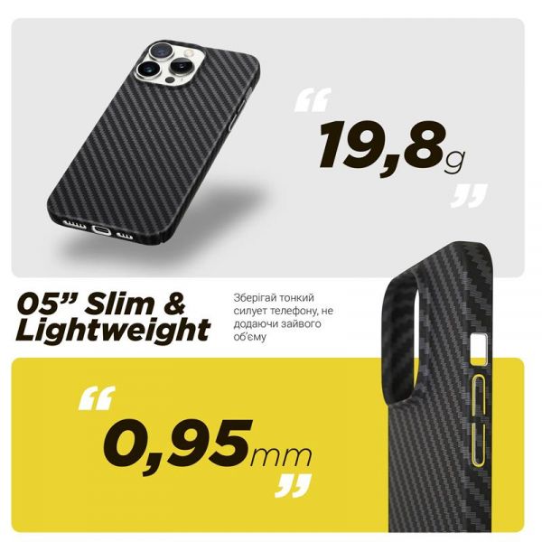 - Armorstandart LikeCarbon MagCase  Apple iPhone 12 Pro Max Black (ARM66635) -  4