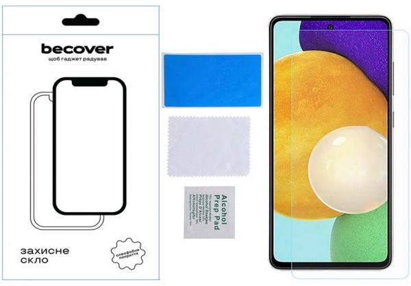   BeCover  Samsung Galaxy A54 5G SM-A546 Crystal Clear Glass 3D (709255) -  2