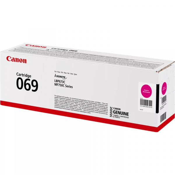  Canon 069 MF752Cdw/MF754Cdw/LBP673Cdw Magenta (1900 ) 5092C002 ColorWay -  2