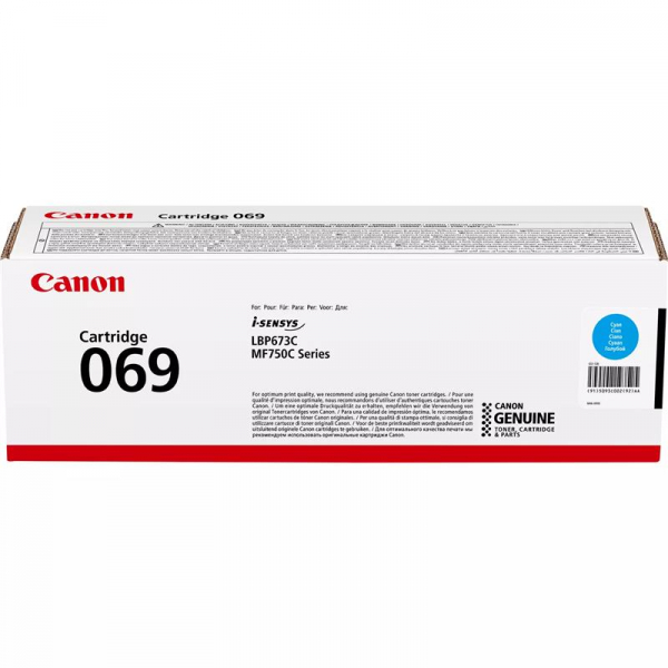  Canon 069 MF752Cdw/MF754Cdw/LBP673Cdw Cyan (5093C002) -  2