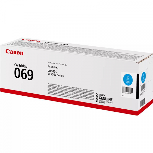  Canon 069 MF752Cdw/MF754Cdw/LBP673Cdw Cyan (1900 ) 5093C002 ColorWay -  3