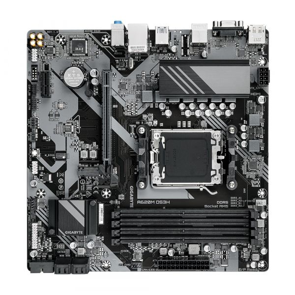   Gigabyte A620M DS3H Socket AM5 -  4