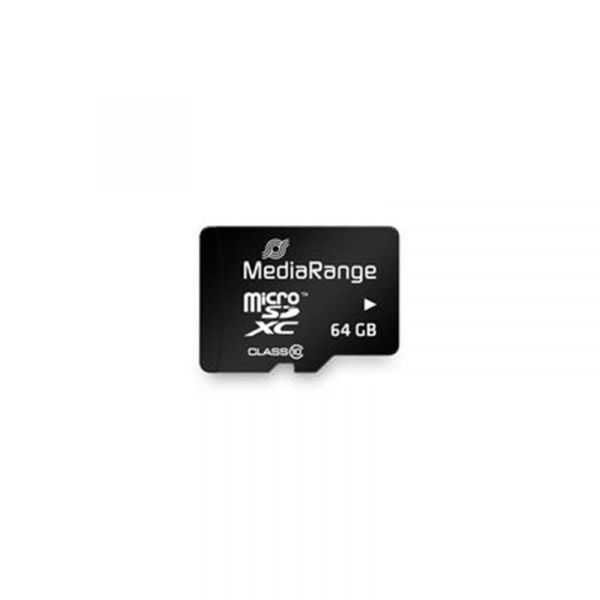  '  `i MicroSDHC  64GB Class 10 MediaRange R60/W15MB/s + SD-adapter (MR955) -  2