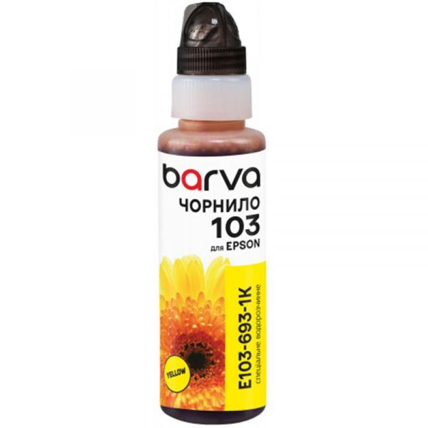  Barva Epson L1110, L3100, L3101, L3110, L3150, L3151, Yellow, 100 ,  OneKey (E103-693-1K) -  1