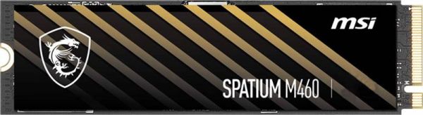 SSD  MSI Spatium M460 1TB M.2 2280 PCIe 4.0 x4 NVMe 3D NAND TLC (S78-440L930-P83) -  1