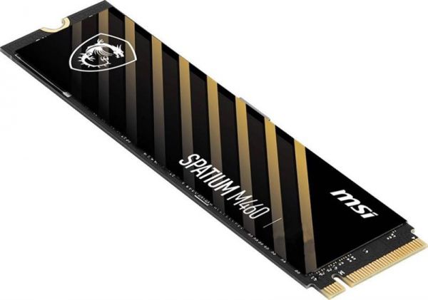 SSD  MSI Spatium M460 1TB M.2 2280 PCIe 4.0 x4 NVMe 3D NAND TLC (S78-440L930-P83) -  3