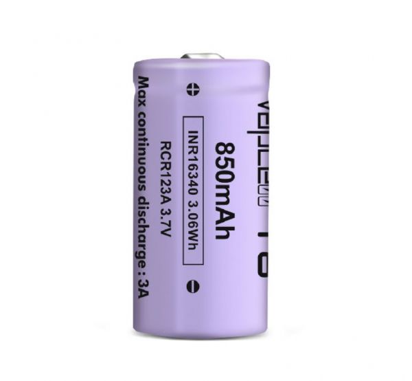  Vapcell CR123A/16340 850mAh 1 -  1