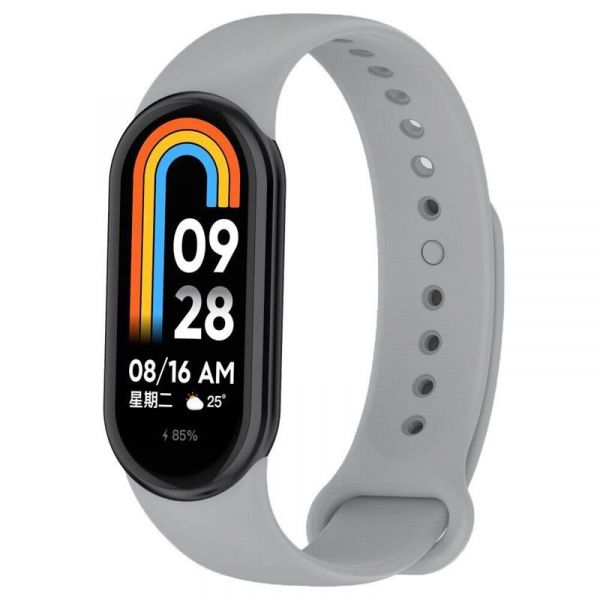   BeCover  Xiaomi Mi Smart Band 8 Light Gray 709403) -  1