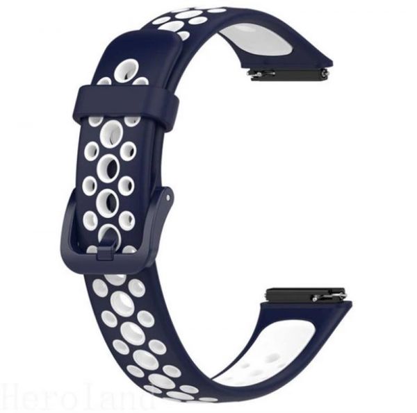  BeCover Vents Style  Huawei Band 7/Honor Band 7 Blue-White (709442) -  1