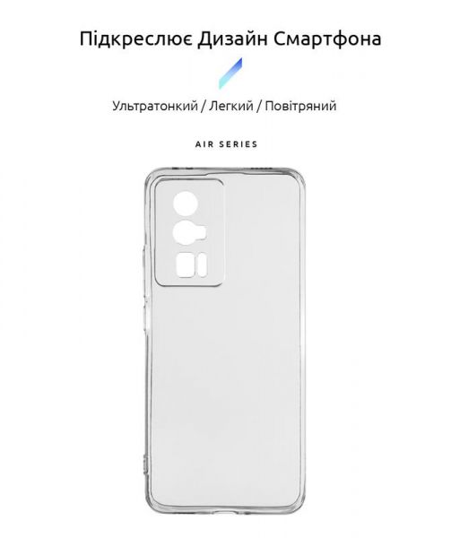 - Armorstandart Air  Xiaomi Poco F5 Pro Camera cover Transparent (ARM68089) -  2