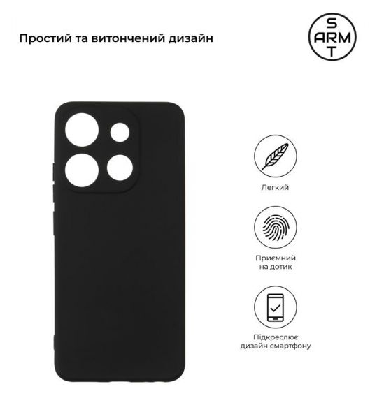 - Armorstandart Matte Slim Fit  Tecno Spark Go 2023 (BF7) Camera cover Black (ARM67169) -  2