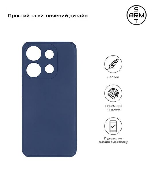 - Armorstandart Matte Slim Fit  Tecno Spark Go 2023 (BF7) Camera cover Blue (ARM69069) -  2