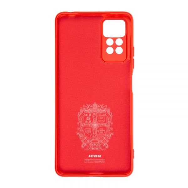 - Armorstandart Icon  Xiaomi Redmi Note 12 Pro 4G Camera cover Red (ARM69374) -  2