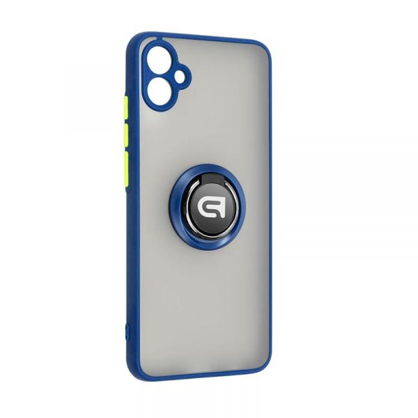 - Armorstandart Frosted Matte Ring  Samsung Galaxy A04e SM-A042 Navy Blue (ARM68348) -  1