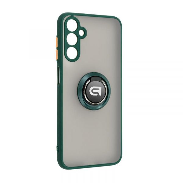 - Armorstandart Frosted Matte Ring  Samsung Galaxy M14 5G SM-M146 Dark Green (ARM68363) -  1