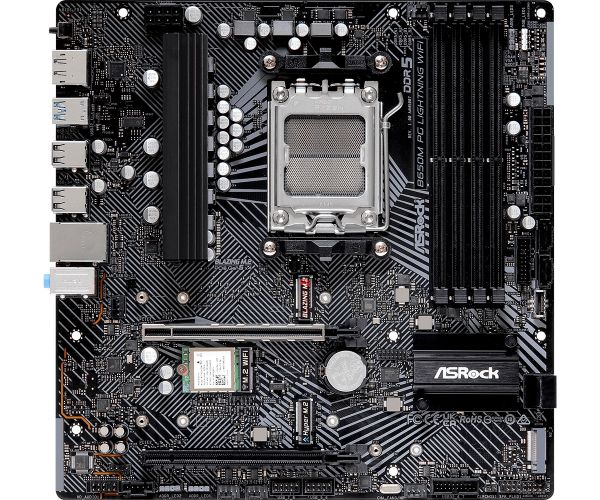   ASRock B650M PG Lightning WiFi Socket AM5 -  3