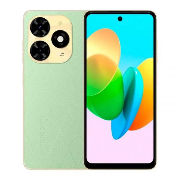  Tecno Spark 20C (BG7n) 4/128GB Dual Sim Magic Skin Green (4894947011764) -  1