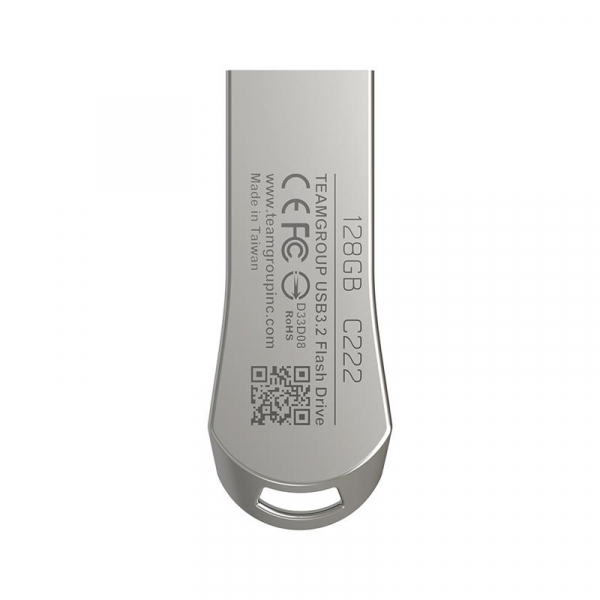 - USB3.2 128GB Team C222 Silver (TC2223128GS01) -  3