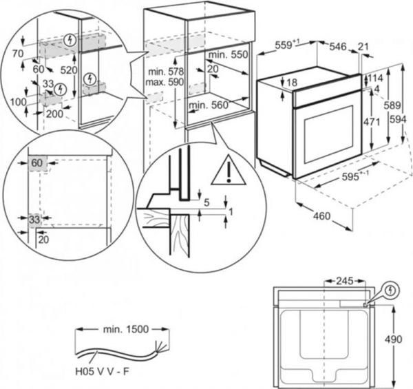   Electrolux EOF5C50BZ -  10