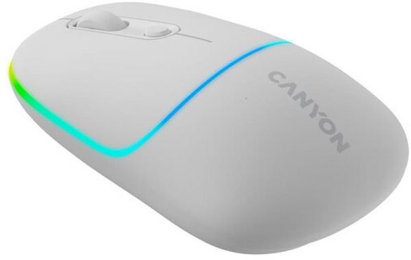   Canyon MW-22 Dual Band RGB Wireless Snow White (CNS-CMSW22SW) -  5