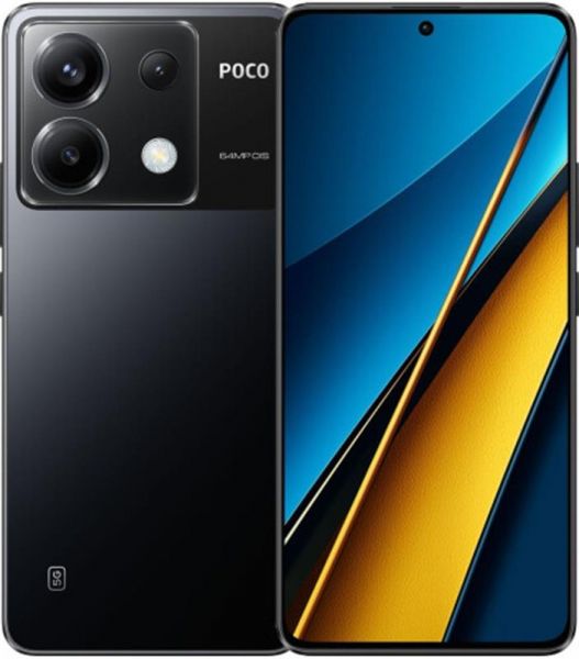 Xiaomi POCO X6 5G 8/256Gb Black NFC 6.67" 5000  EU -  1