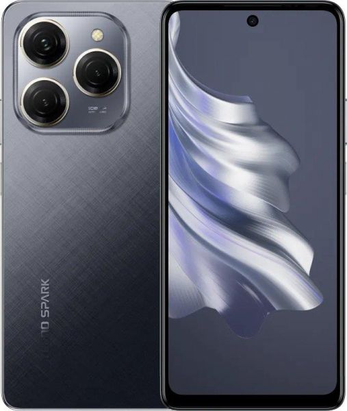  Tecno Spark 20 Pro (KJ6) 8/256GB Dual Sim Moonlit Black (4894947014178) -  1