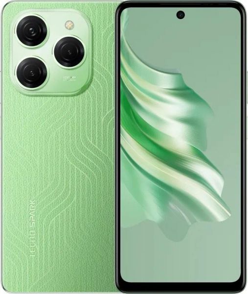  Tecno Spark 20 Pro (KJ6) 8/256GB Magic Skin Green (4894947014239) -  1