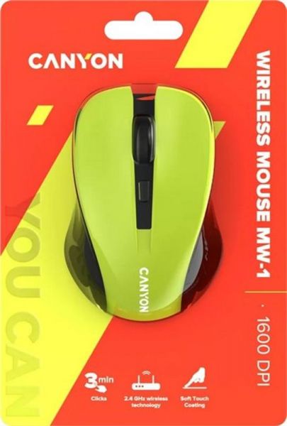   Canyon MW-1 Wireless Yellow (CNE-CMSW1Y) -  6