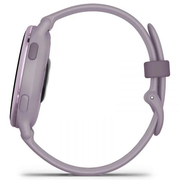 - Garmin Vivoactive 5 Metallic Orchid Aluminum Bezel with Orchid Case and Silicone Band (010-02862-53) -  5