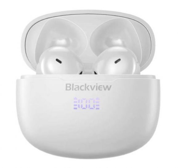 Bluetooth- Blackview AirBuds 7 TWS White -  5