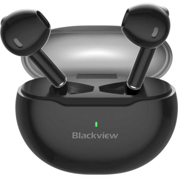 Bluetooth- Blackview AirBuds 6 TWS Black -  1