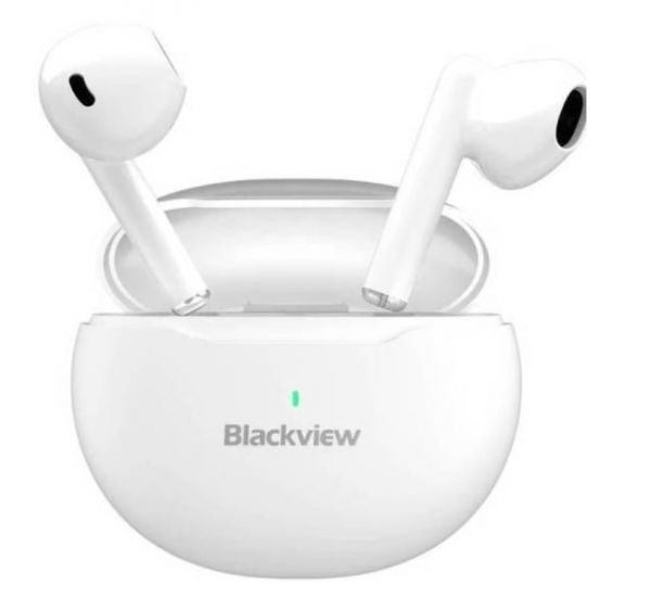 Bluetooth- Blackview AirBuds 6 TWS White -  1