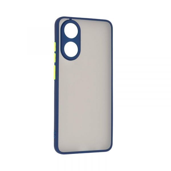 - Armorstandart Frosted Matte  Oppo A78 4G Navy Blue (ARM72408) -  1