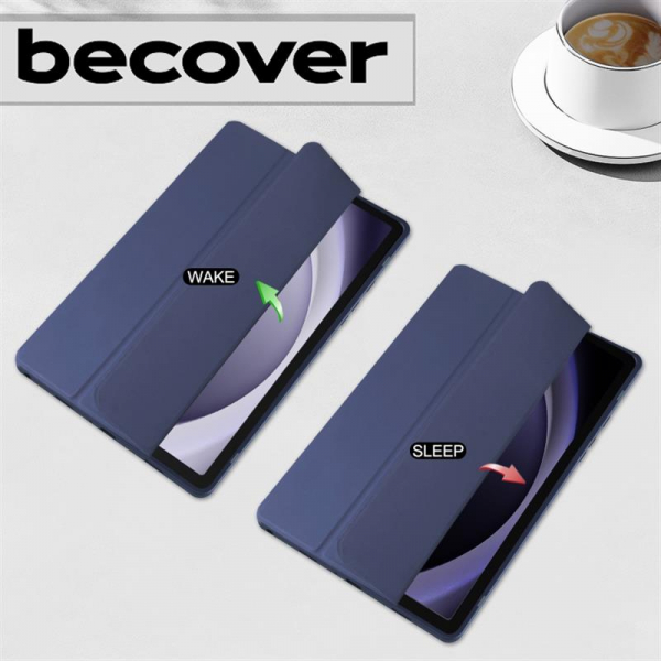 - BeCover Soft Edge  Samsung Galaxy Tab A9+ SM-X210/SM-X215/SM-X216 11.0" Deep Blue (710367) -  3