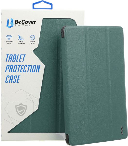 - BeCover Soft Edge  Samsung Galaxy Tab A9+ SM-X210/SM-X215/SM-X216 11.0" Dark Green (710368) -  1