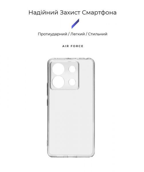 - Armorstandart Air  Xiaomi Redmi Note 13 Pro 5G/Poco X6 5G Camera cover Clear (ARM71835) -  2