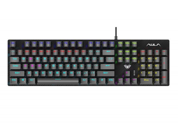  Aula Mechanical S2022 Black keycaps, blue switch (6948391202235) -  1