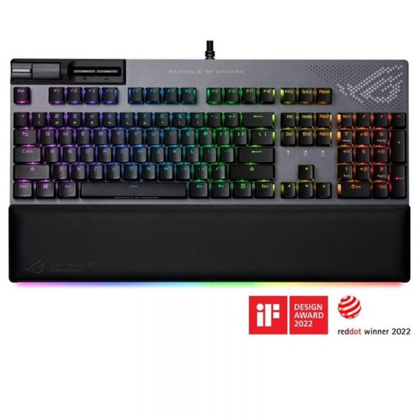  Asus ROG Strix Flare II Animate RGB 113key NX Red EN Black (90MP02E6-BKUA01) -  2