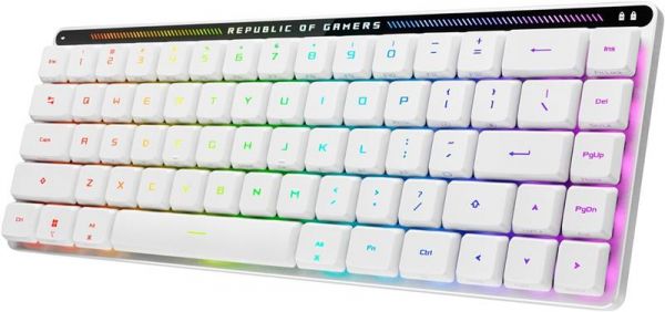   Asus ROG Falchion RX Low Profile 68key NX RD EN RGB White (90MP03EC-BKUA10) -  4