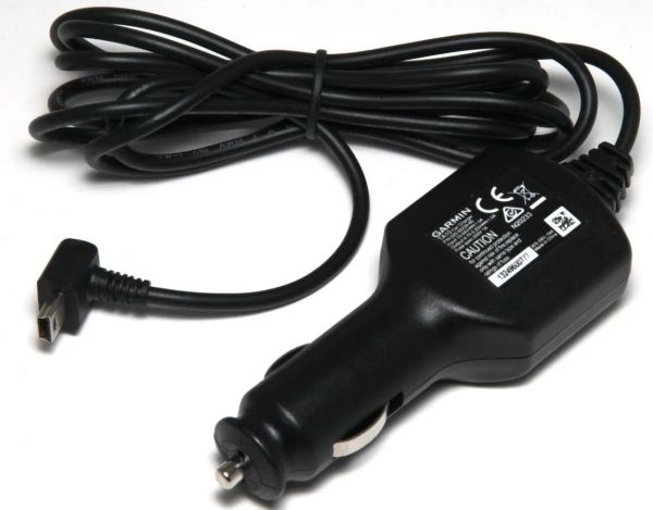    Garmin TA10 GPS Car Charger (1A) Black (320-00239-80) +  miniUSB -  2