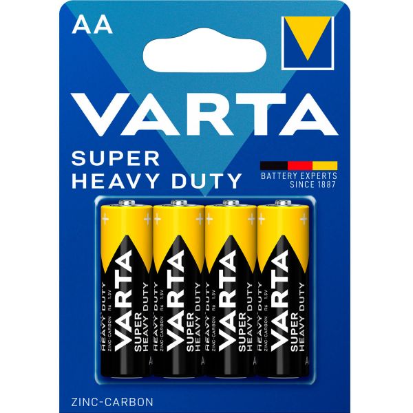  Varta Superlife AA BLI 4 Zinc-carbon -  1