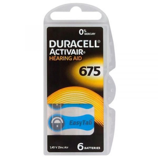  Duracell Activair 675 BL 6  (  ) -  1