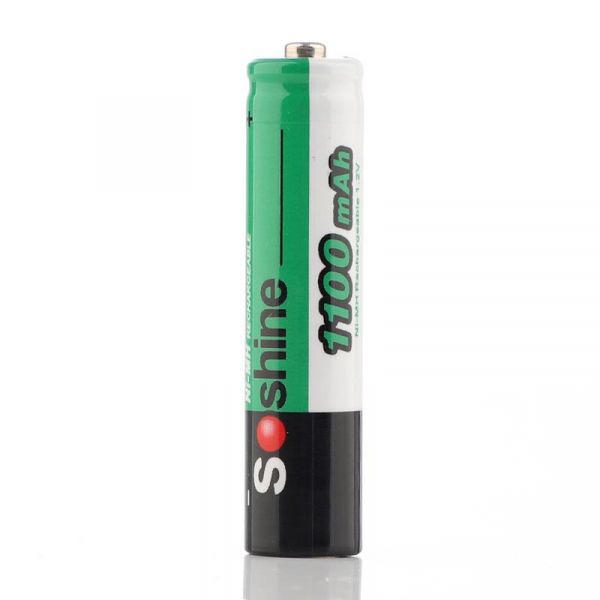  Soshine AAA/HR03 NI-MH 1100 mAh 1 -  1