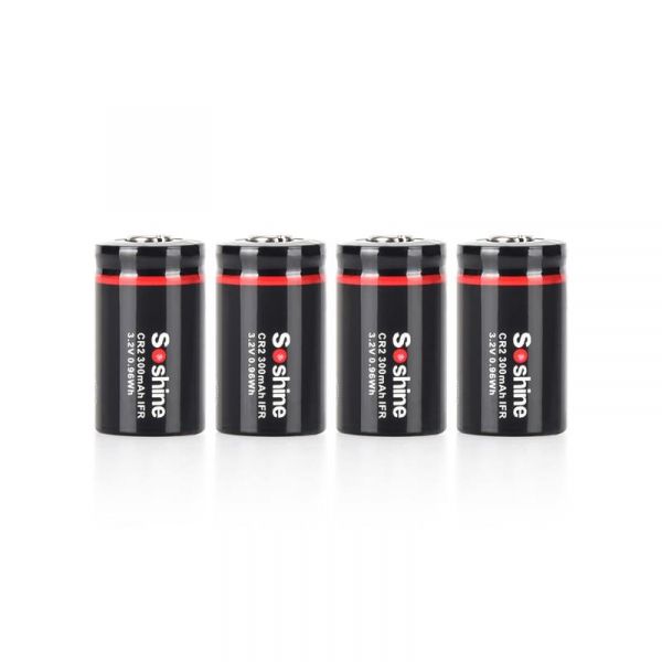  Soshine 15266/CR2 300mAh 1 -  4