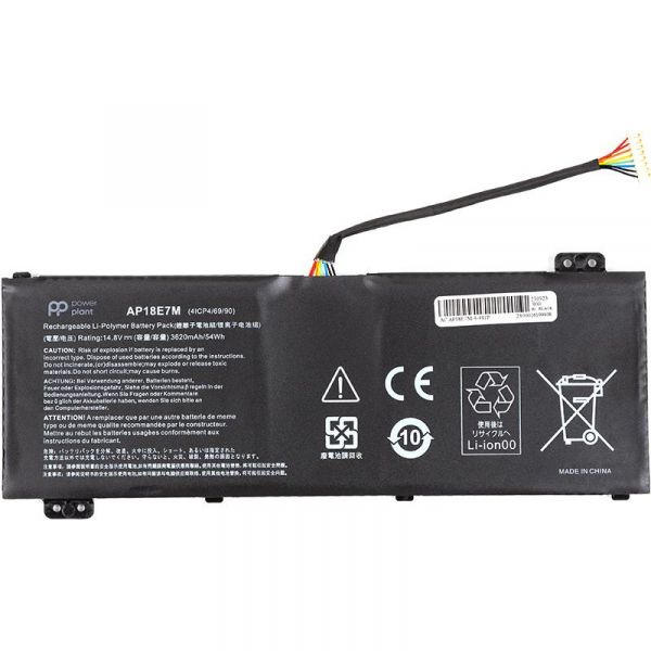  PowerPlant   Acer Aspire 7 A715-74 (AP18E7M) 14.8V 3620mAh (NB410705) -  1