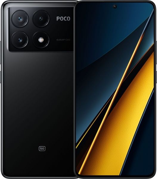  Xiaomi Poco X6 Pro 5G 12/512GB  Dual Sim Black -  1