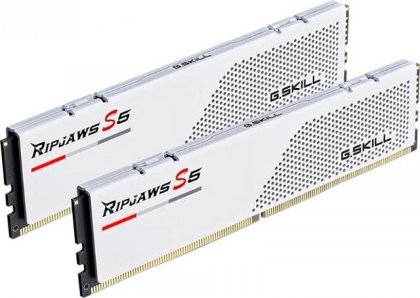   DDR5 2x16GB/5200 G.Skill Ripjaws S5 White (F5-5200J4040A16GX2-RS5W) -  2